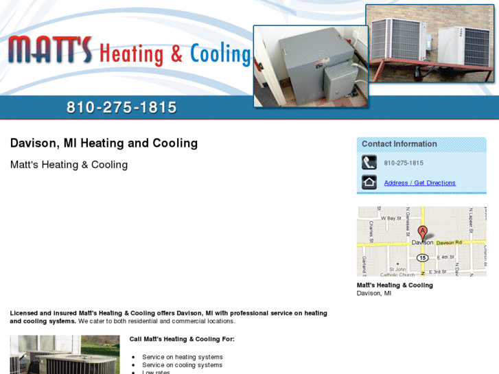 www.mattsheatingandcooling.com