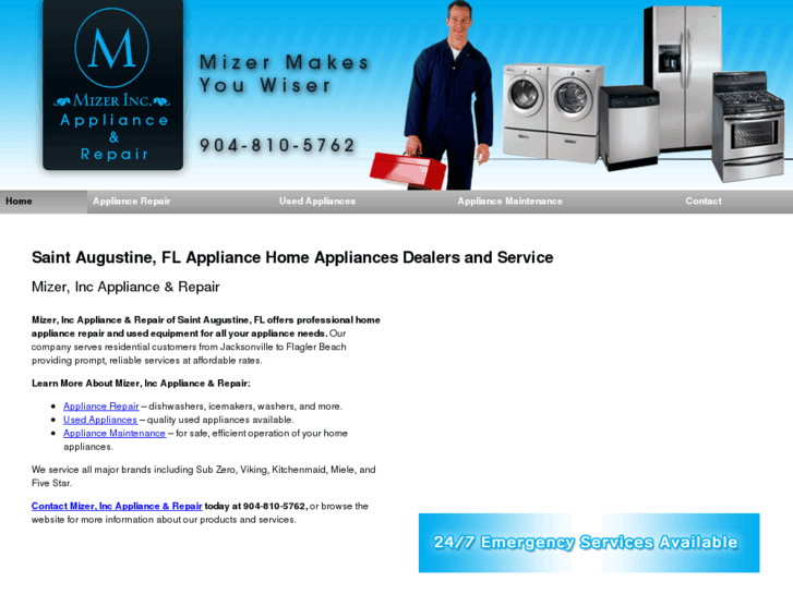 www.mizerappliancerepair.com