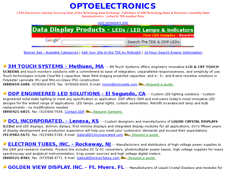 www.oem-optoelectronics.com