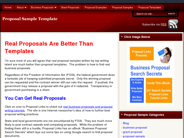 www.proposalsampletemplate.com