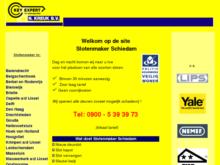 www.slotenmakerschiedam.com