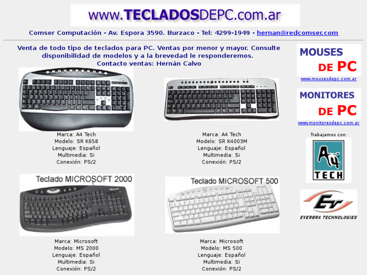 www.tecladosdepc.com.ar