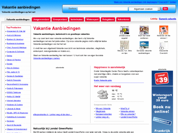 www.vakantie-aanbiedingen.net