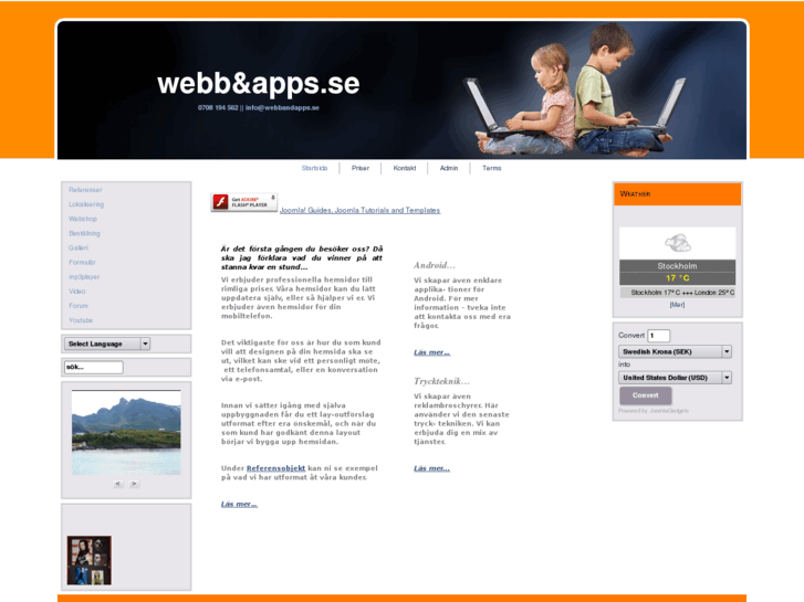 www.webbandapps.se