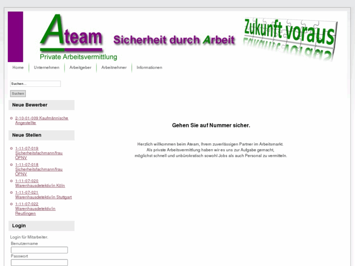 www.ateam-arbeitsvermittlung.com