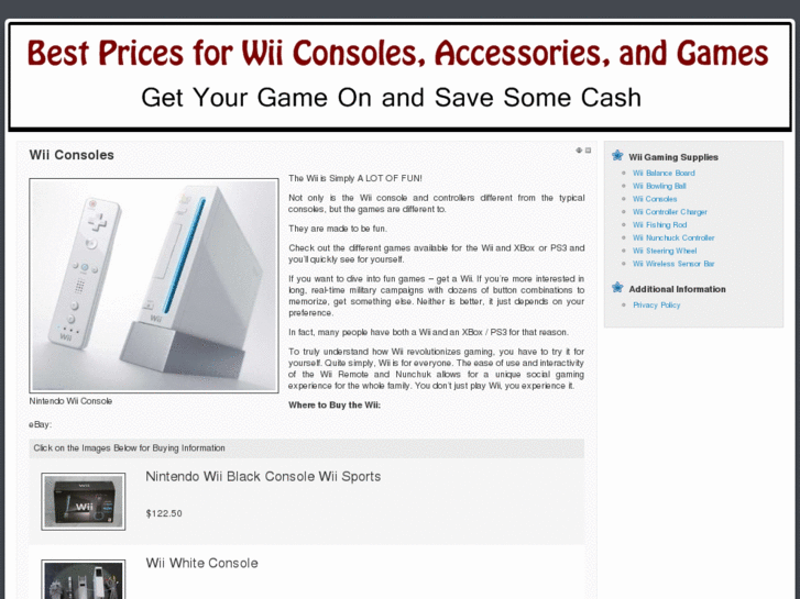 www.bestpriceforwii.com