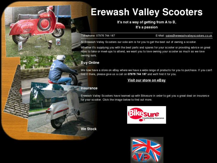 www.erewashvalleyscooters.co.uk