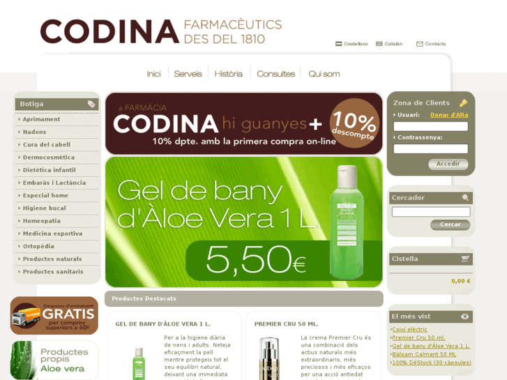 www.farmaciacodina.com