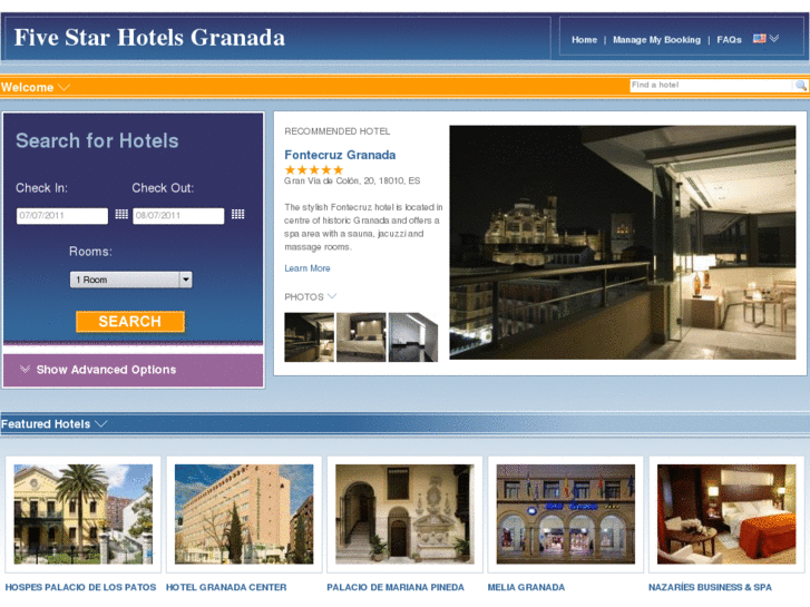 www.fivestarhotelsgranada.com