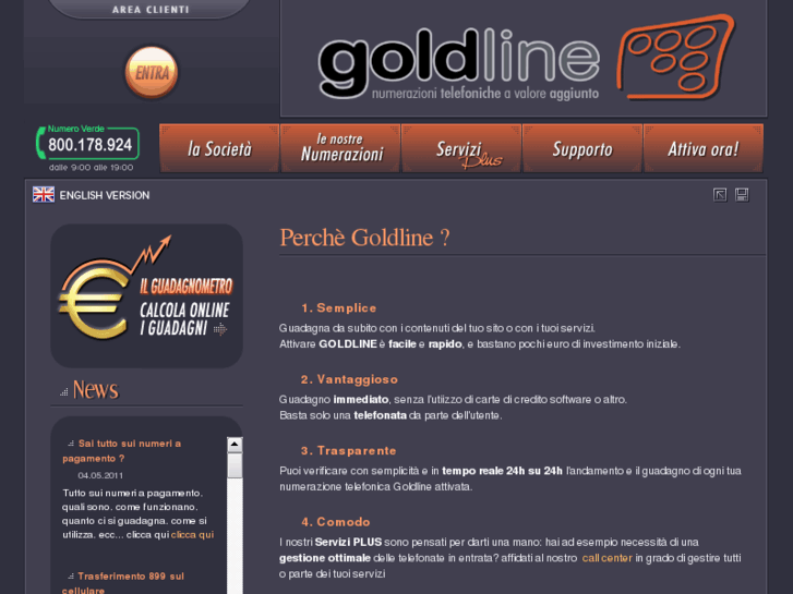 www.goldline899.it