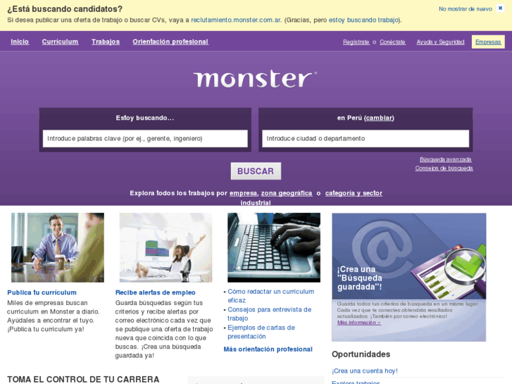 www.monster.com.pe