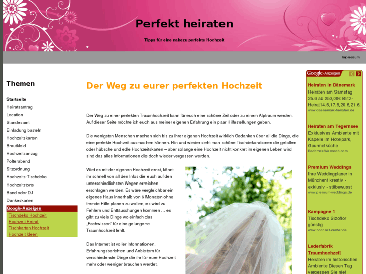 www.perfekt-heiraten.com