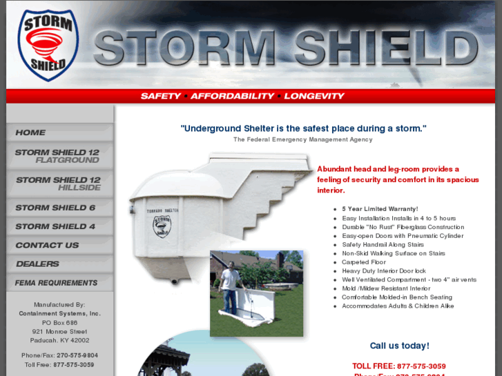 www.stormshieldtornadoshelter.com