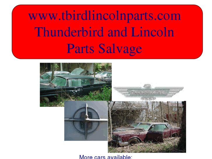 www.tbirdlincolnparts.com