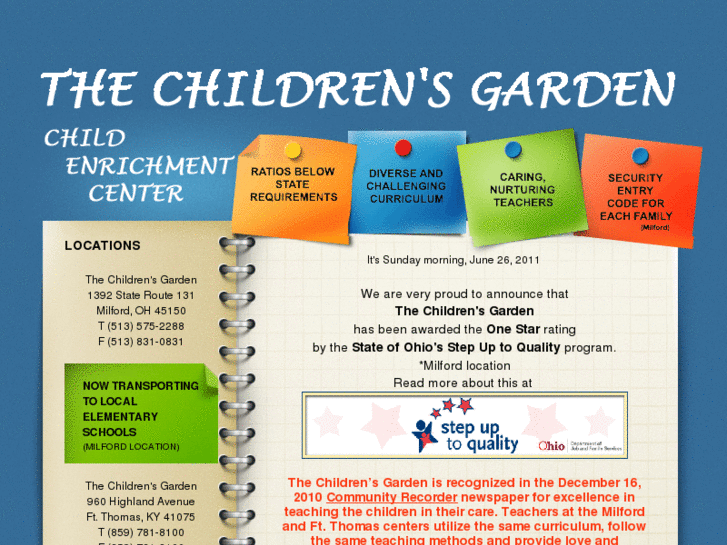 www.thechildrensgardeninc.com