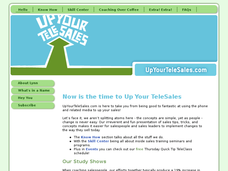 www.upyourtelesales.com