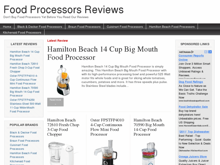 www.foodprocessors-reviews.com