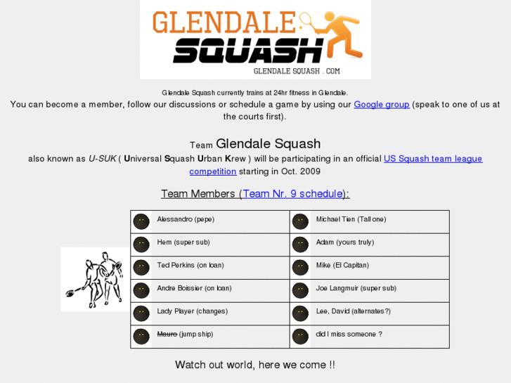 www.glendalesquash.com