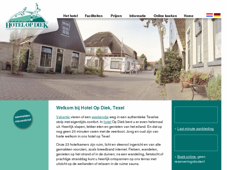 www.hotelopdiek.nl