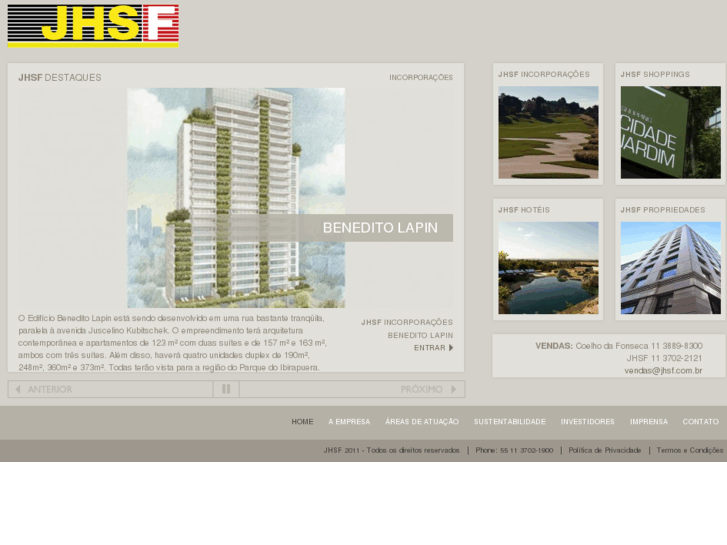 www.jhsf.com.br