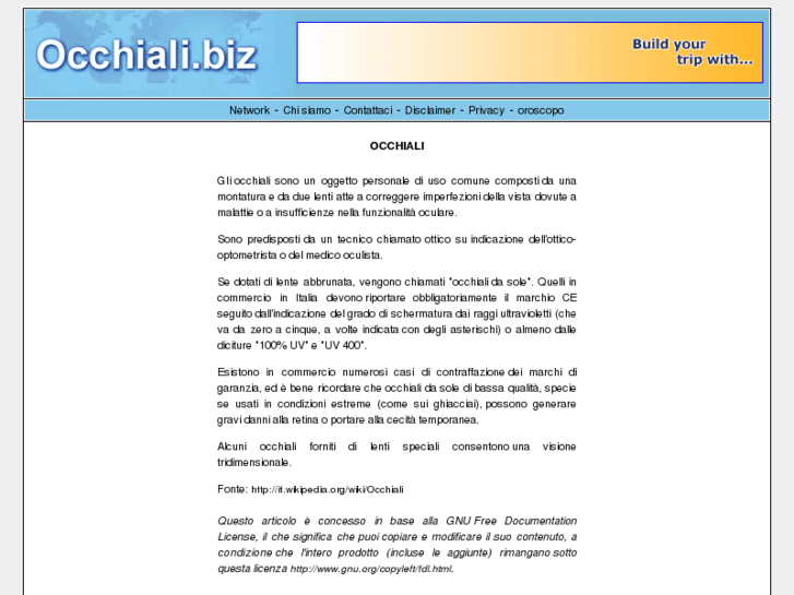 www.occhiali.biz