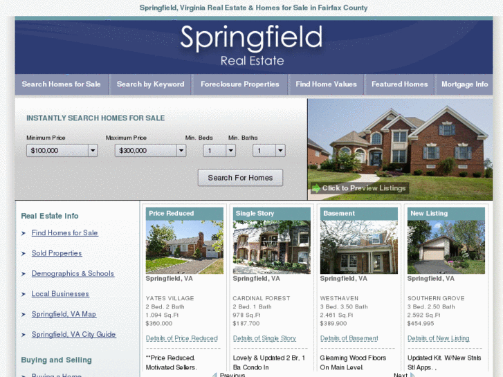 www.springfield-homes-for-sale.com