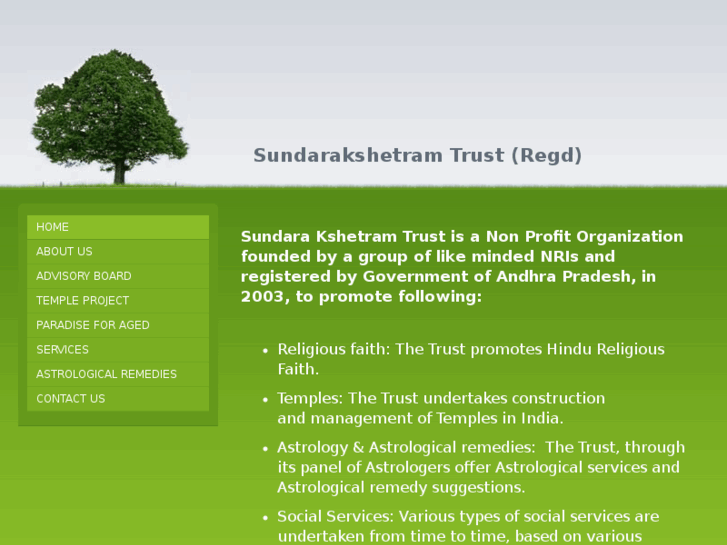 www.sundarakshetramtrust.org