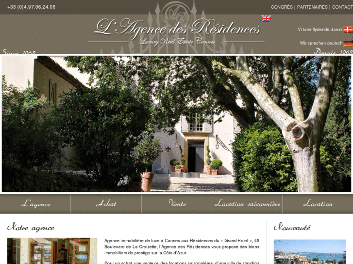 www.agencedesresidences.com