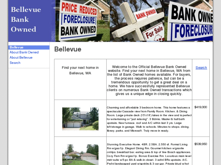 www.bellevuebankownedhomes.com