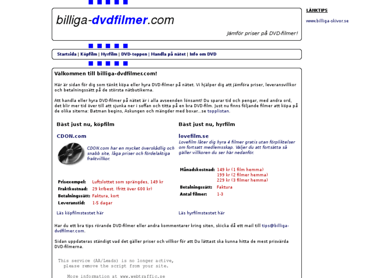 www.billiga-dvdfilmer.com