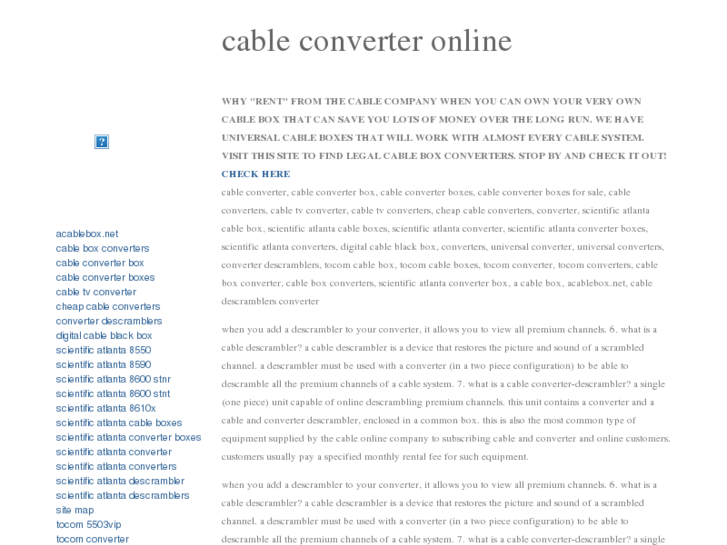 www.cable-converter-online.com