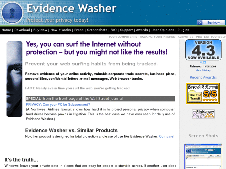 www.evidence-washer.com