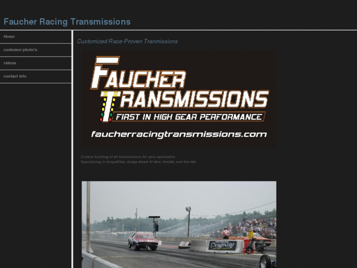 www.faucherracingtransmissions.com