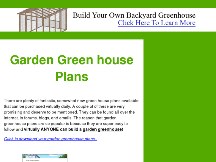 www.gardengreenhouseplans.org