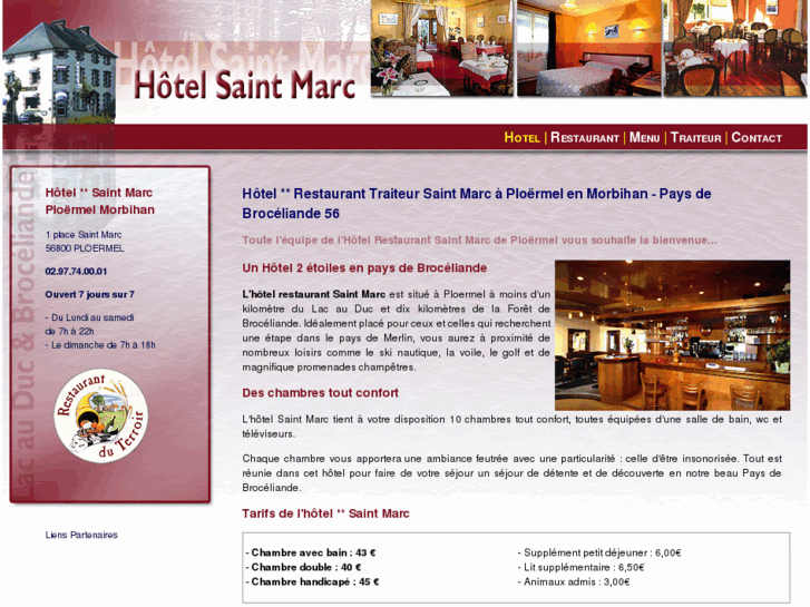 www.hotel-restaurant-saintmarc.com