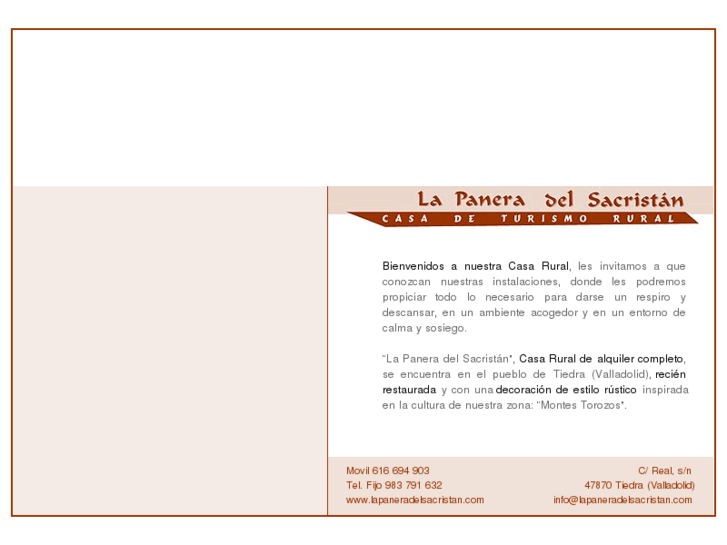 www.lapaneradelsacristan.com