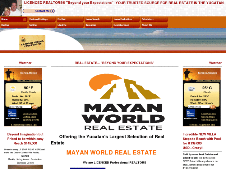 www.mayanworldrealestate.com