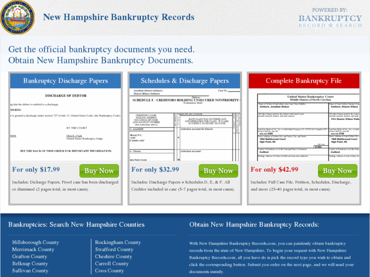 www.newhampshirebankruptcyrecords.com