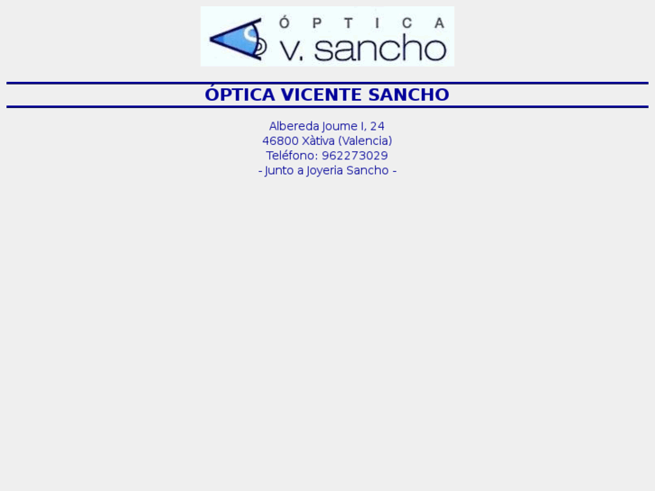 www.opticavicentesancho.com