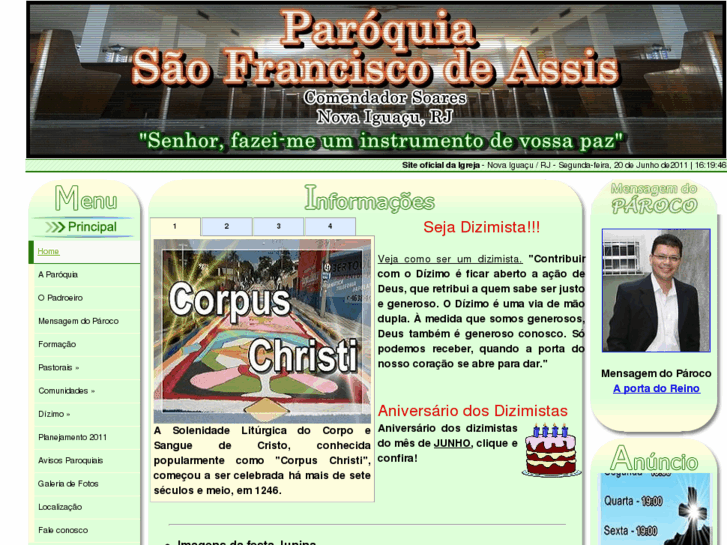 www.paroquiasaofranciscomendador.com