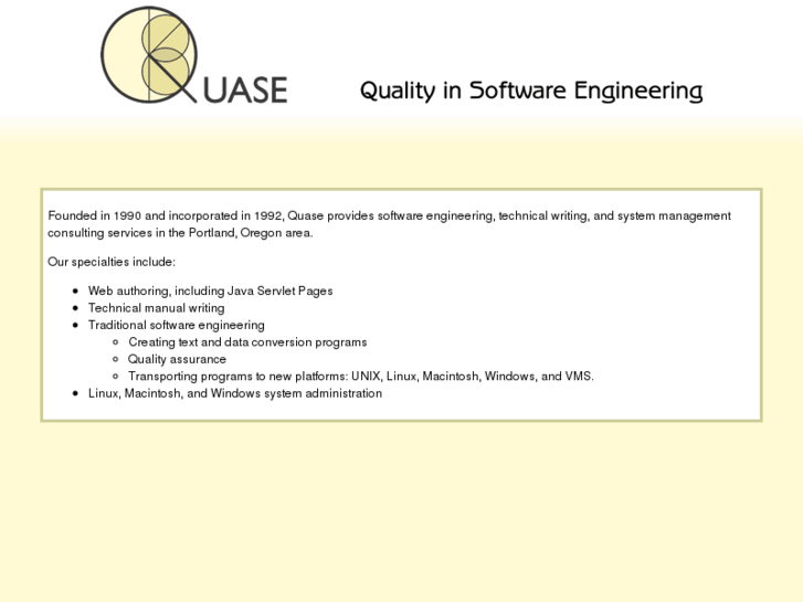 www.qualityswengineering.com