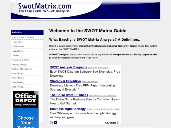 www.swotmatrix.com