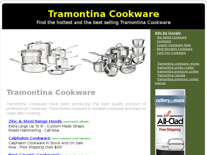 www.tramontinacookware.net