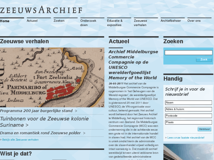 www.zeeuwsarchief.nl