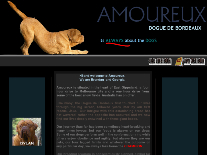 www.amoureuxdogues.com