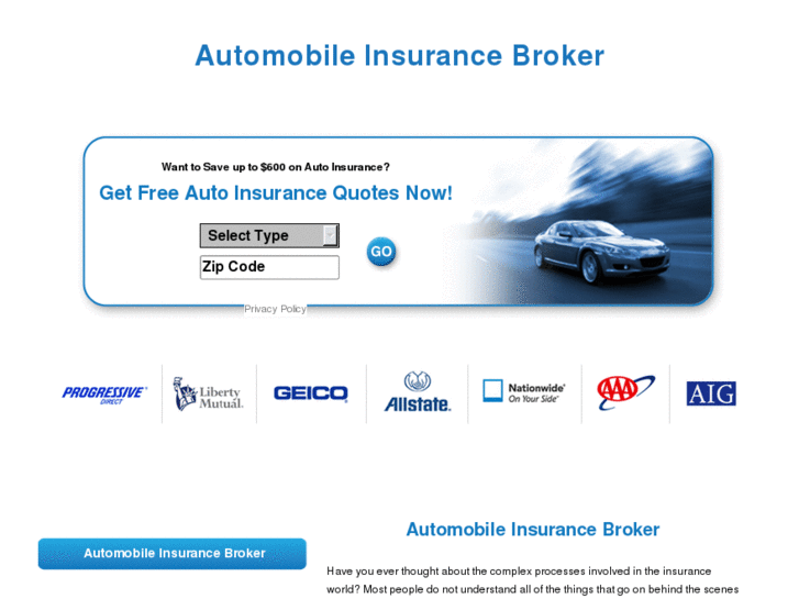 www.automobileinsurancebroker.com