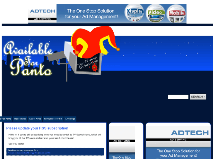 www.availableforpanto.com