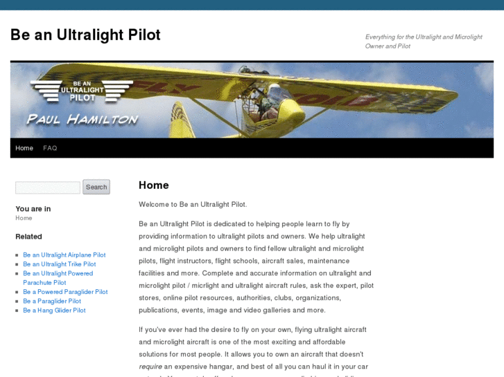 www.beanultralightpilot.com