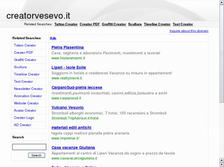 www.creatorvesevo.it