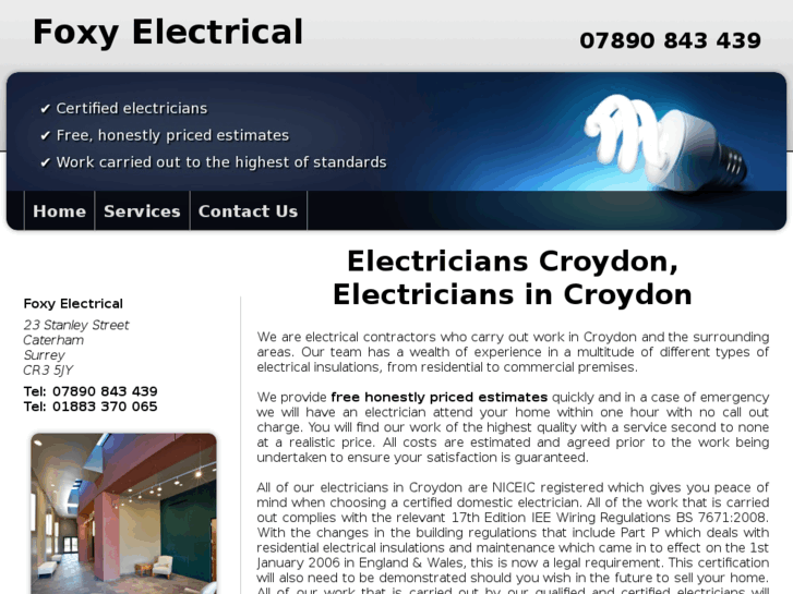 www.electricianscroydon.org